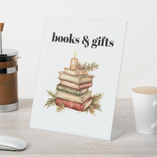 Expositor En L Libros y regalos de Baby Shower de sudor moderno
