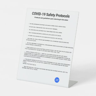 Expositor En L Lineamientos simples del protocolo de seguridad CO
