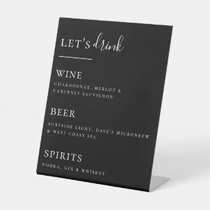 Expositor En L Lista de barras Let's Drink