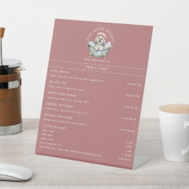 Expositor En L Lista de precios de cartel de pedestal para aseo d