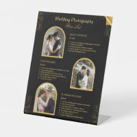 Lista de precios de la fotografía Boda moderna neg