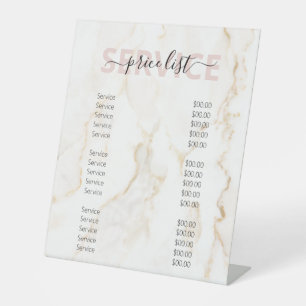 Expositor En L Lista de precios de venta de belleza de mármol