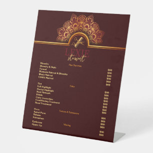 Expositor En L Lista de precios elegante y elegante