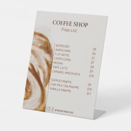 Expositor En L Lista Mínima Simple Coffee Shop Professional Price