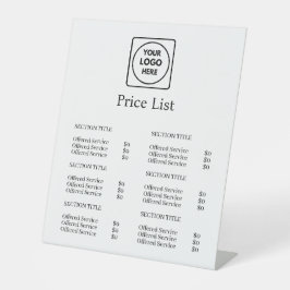 Expositor En L Lista moderna de precios Minimalistas | Empresa pe