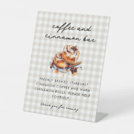 Expositor En L Little Bun in the Oven Baby Shower Coffee Bar 