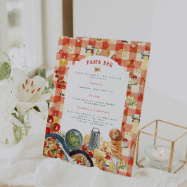 Expositor En L Little Meatball Holy Ravioli Pasta Bar Sign