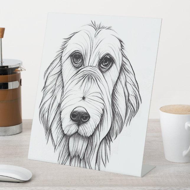 Expositor En L ¡Llámame bonito! Rótulo Pedestal Plástico 10"X12" (In Situ)