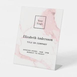 Expositor En L logotipo de negocios elegante del nombre del nombr