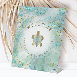 Expositor En L logotipo de tortuga