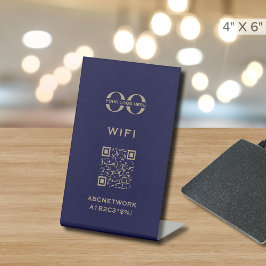Expositor En L Logotipo del Personalizado de código QR de acceso