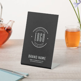Expositor En L logotipo empresarial de marca moderna personalizad