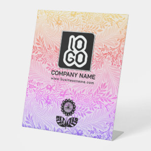 Expositor En L Logotipo promocional para empresas personalizadas