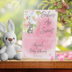Expositor En L Los bebes de Baby Shower son dulces