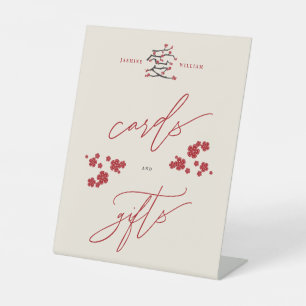 Expositor En L Los chinos aman las tarjetas y los regalos de flor