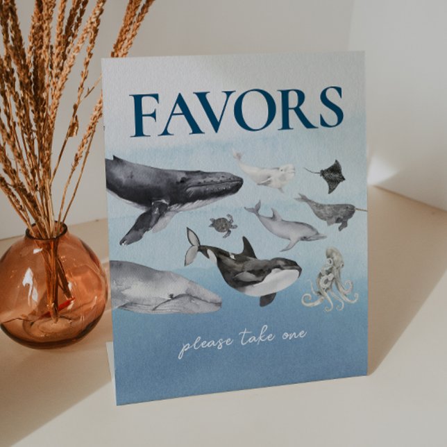 Expositor En L Los modernos favoritos de Baby Shower en el océano (Subido por el creador)