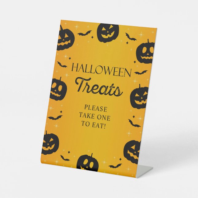 Expositor En L Los Tratamientos De Halloween Se Llevan Uno Para C (Anverso)