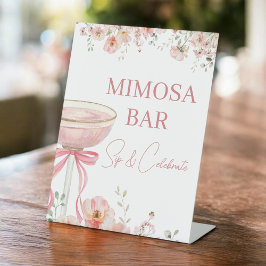 Expositor En L Love in Bloom Mimosa Bar Bridal Shower