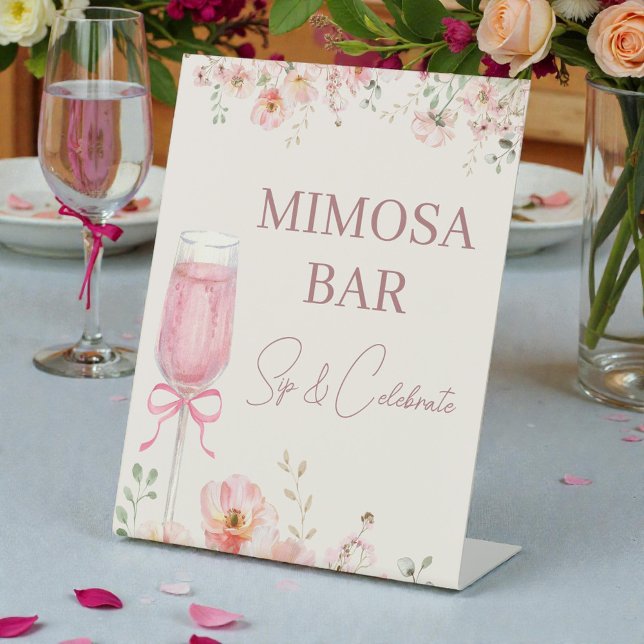 Expositor En L Love in Bloom Mimosa Bar Bridal Shower (Subido por el creador)