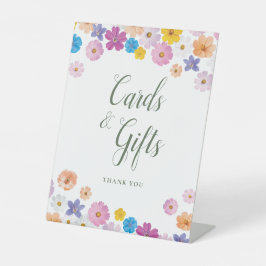Expositor En L Love is in Bloom Bridal Shower Cards and Gifts