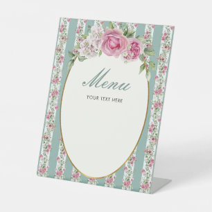 Expositor En L Love Shack Fiance Menu Bridal Shower