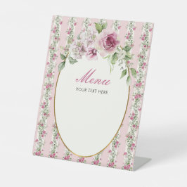 Expositor En L Love Shack Fiance Menu Bridal Shower