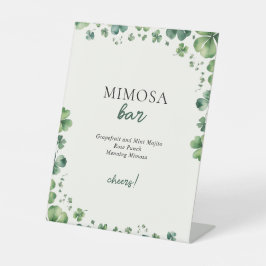 Expositor En L Lucky in Love Bridal Shower Mimosa Bar