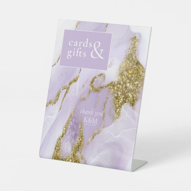 Expositor En L Lux Ink Lavender Resumen ID990 (Anverso)