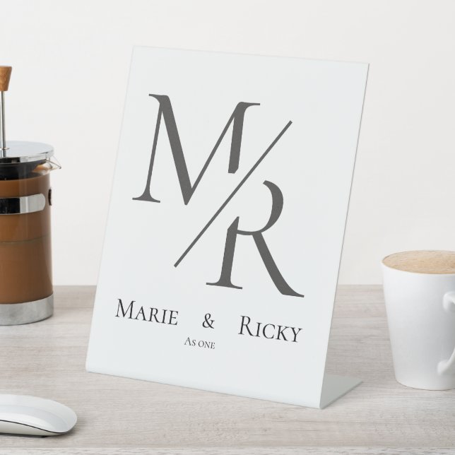 Expositor En L M & R | Our Initials Monogram  (In Situ)