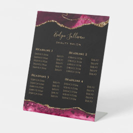 Expositor En L Magenta Agate Beauty Salon Price List