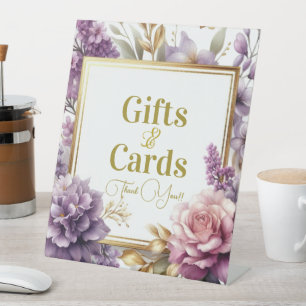 Expositor En L Magníficas tarjetas y regalos de viñedos de Lavend