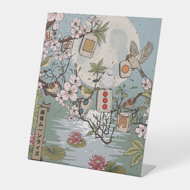 Expositor En L Mahjong Salida de la Luna (Anverso)