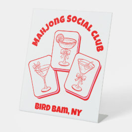 Expositor En L Mahjong Valentine's Party Cocktail