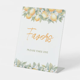 Expositor En L Main Squeeze Bridal Shower Favors Please Take One