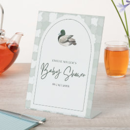 Expositor En L Mallard Duck Baby Shower Party Gender Neutral Baby
