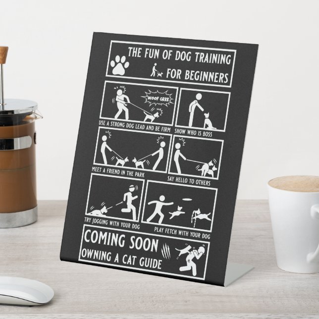 Expositor En L Manual de instrucciones de entrenamiento de perros (In Situ)