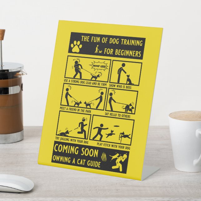 Expositor En L Manual de instrucciones de entrenamiento de perros (In Situ)