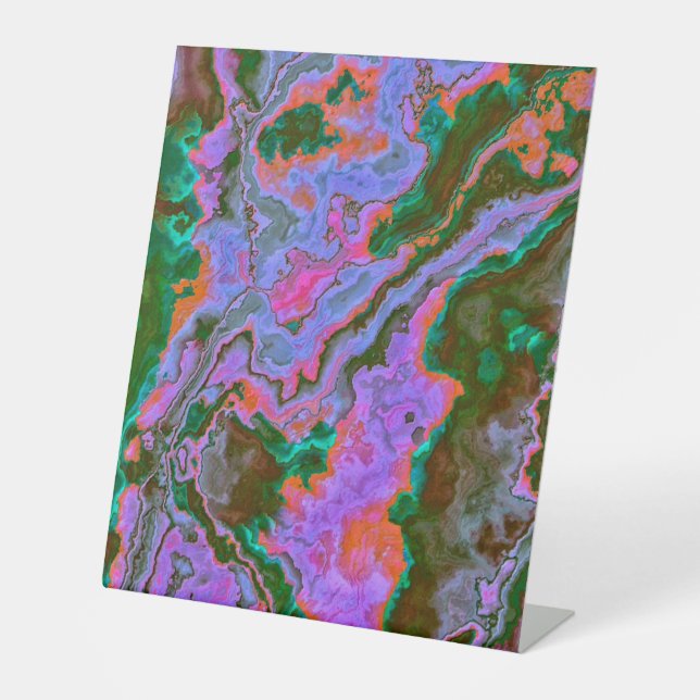 Expositor En L Marble agrio (Anverso)