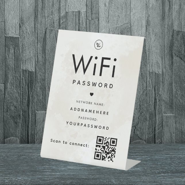 Expositor En L Marble Código de contraseña WiFi Código de empresa (Subido por el creador)