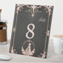 Marco de estilo vintage con diseños florales intri