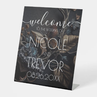 Expositor En L Mariposa de bienvenida de boda personalizada Steam