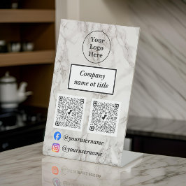 Expositor En L Mármol beige