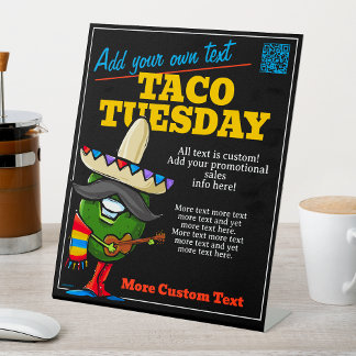 Expositor En L Martes martes Personalizable culinario mexicano