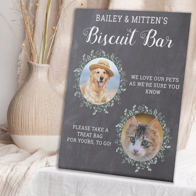 Expositor En L Mascota personalizado Boda Favor Foto Perro Biscui (Subido por el creador)