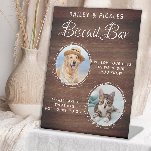 Expositor En L Mascota ruso Boda Personalizado Foto Perro Tratar  (Subido por el creador)