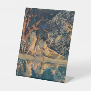 Expositor En L Maxfield Parrish El Jardín de Alá 1918 Arte Fino
