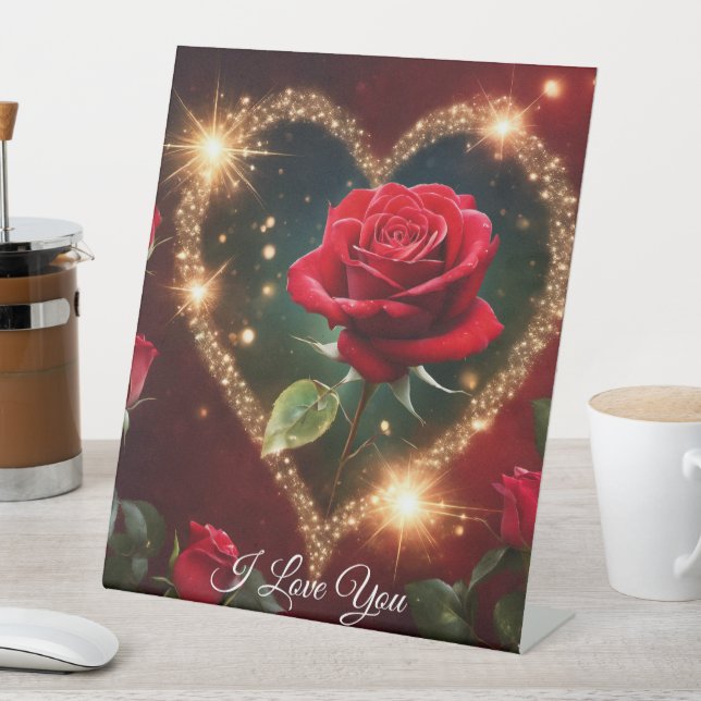 Expositor En L Me Encanta El Rótulo Pedestal (In Situ)