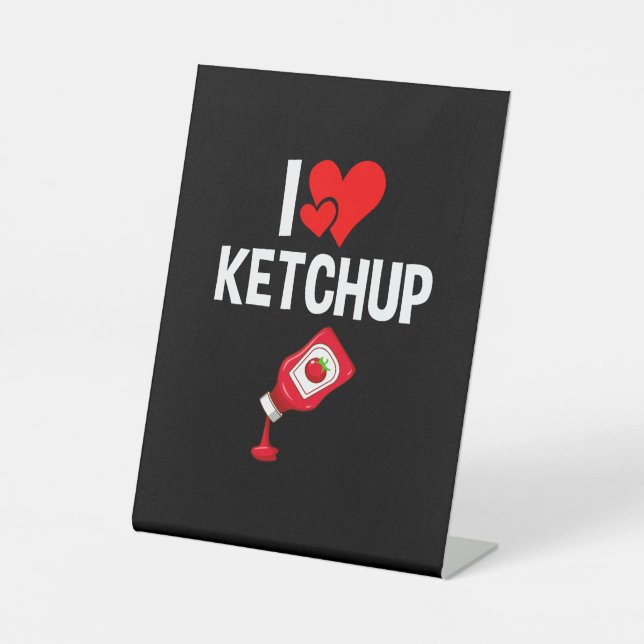Expositor En L Me encanta Ketchup (Anverso)