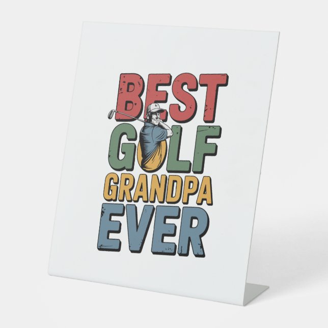 Expositor En L Mejor Abuelo de Golf (Anverso)