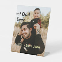 Mejor papá del mundo regalo de padre nombre simple